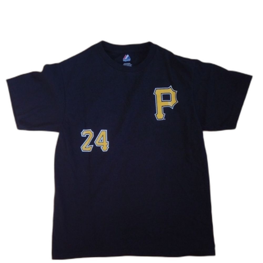 Majestic Pittsburgh Pirates Alvarez Short Sleeve Tee Size XL